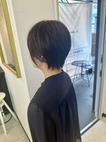 ファイブ ノーヴル カラット(5 Noble ct.)&nbsp;耳かけショート×ブルージュ