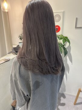 リアン(Lien) スモーキーグレージュ大宮/ダブルカラー/ブリーチ/髪質改善