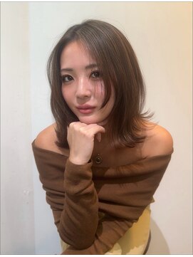 ユーレルム(U-REALM) レイヤーボブ/外はねボブ/フェイスレイヤー/ボブ/くびれボブ