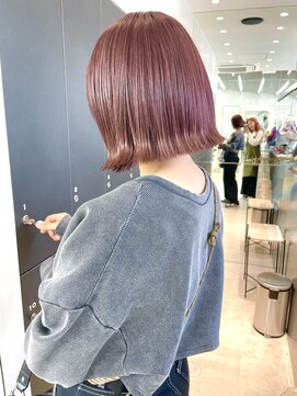 ロンドシエル 横浜(Lond ciel) ボブ/ピンクブラウン/横浜