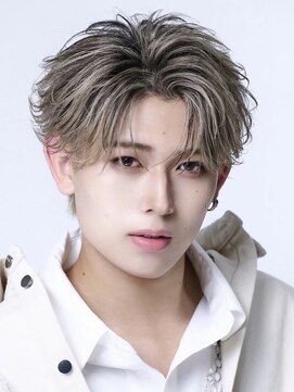 アストラ(ASTRA) MEN’S HAIR/波巻きツイストスパイラル/リバースセンターパート