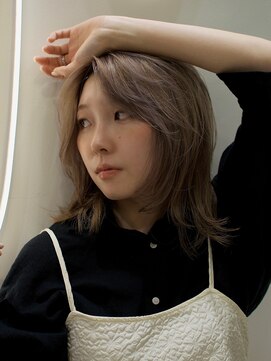 テンション(tension) ブリーチカラーダブルカラーレイヤーカット札幌大通バスセンター