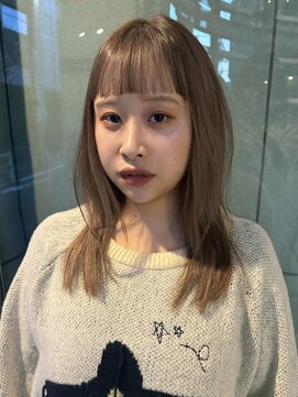 トイロ 中目黒(Toiro) オン眉/オリーブベージュ/ミディアムレイヤー