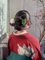 エム インターナショナル 春日部本店(EMU international)&nbsp;卒業式ヘアカチモリアップ