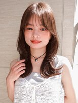 ラフ フロム ガーデン(Laf from GARDEN)&nbsp;くびれミディアム/レイヤー/顔周り/小顔/ベージュ/20代30代