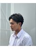 【LEO指名限定】メンズパーマ+カット+炭酸ショートスパ ￥13200～