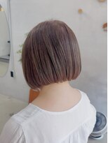 ここち 髪処 大島駅&nbsp;髪質改善メテオカラー×ハンドブローでまとまる大人女性のボブ