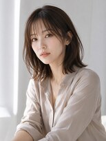 リリアーナ(LILIANA) 池袋 シアーバング レイヤーカット ハッシュミディ 大人ミディ
