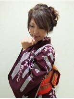 レーヴ ヘアー シエル(Reve hair ciel)&nbsp;着付＆編み込みアレンジヘアー