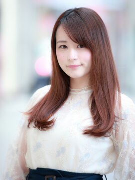 レガーミ(Legami) 【Legami】ななめバング　ナチュラルロング