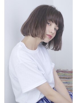 ヴィジョン(VISION) 外国人風透け感ベージュブラントボブ