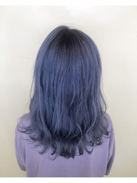 リー 枚方(Lee) 透け感オーシャンパープル