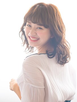 ヘアーサロン ラフリジー(Loufreasy) 【伸ばしかけにオススメ♪】簡単スタイリングのふわミディ