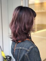 ヘアメイクミワ(HAIR+MAKE MIWA) モーヴピンク