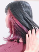 ルクス ヘア パートナー(Luxe HAIR PARTNER) 外ハネボブ×インナーカラー