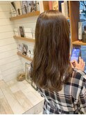 ヘルシーハイライトベージュロング