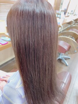 プレッソヘアー Presso hair 秋カラー　ラベンダー色