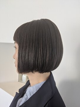ソアヘアー(Soar hair) 【Soar】ブルージュ×ストレート×ミニボブ