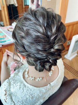 エクステンション クーチャー(Extention Cu'cha) ねじりアップ 入学式や結婚式に♪