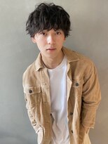 パーク(PARK)&nbsp;【PARK】レイヤーマッシュ×黒髪×ナチュラルスパイラルパーマ