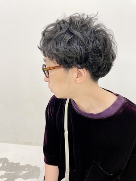 エンドリンク(endlink) メンズ、マッシュパーマ