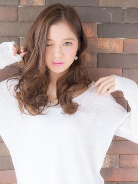 ライズ バイ レボ 柏店(RISE by REVO) ボブ/カーキグレージュ/大人かわいい/フェザーバング