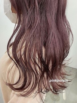 フォンズ(FONS) 大人ガーリー暖色カラー ラベンダーピンクカラー 学割U24表参道