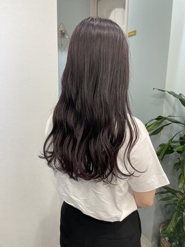 トゥーリ 薬院店(tuuli) tuuli miyu ダークバイオレットロング/20代30代40代50代