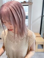 メゾン イネ(Maison INE) ミルクティー × ピンク