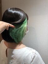 カルテット(Quartett)&nbsp;【Quartett】インナーカラー×グリーン