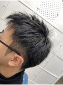 ツーブロショート