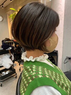 ティダスマイル(tida smile) ダークアッシュ×ショート