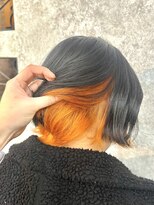 ラビス(Lovis)&nbsp;ハッシュカット/フルバング/似合わせカット/レッドブラウン