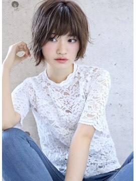 ヘアアンドメイク シークネクスト(HAIR&MAKE SeeK NEXT) 【SeeK NEXT】ラフ×ハネ感ショートボブ