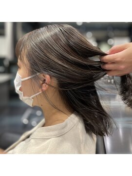 アッシュヘアー 西野店(ASH HAIR) グレージュハイライト