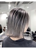 CIERA.切りっぱなしボブ×バレイヤージュ