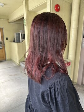 ローレン(LOREN) グレージュカラーミルクティーカラーインナーカラーダブルカラー