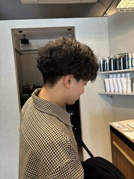 ハイル(KHAIR) ショートスパイラルパーマ 《谷 昂将》