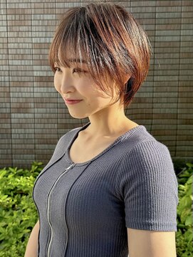 ビューエヒメ(VIEW EHIME) 小顔シルキーベージュ似合わせショート