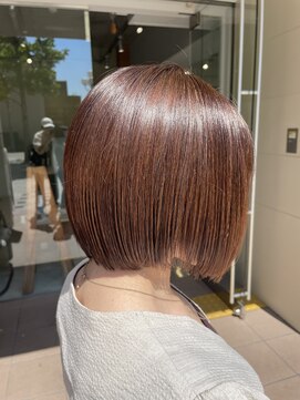 ジェムバイアルテフィーチェ(gem by artefice) 丸みボブ