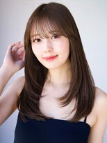 レノラ 本町(LENORA) ★くびれヘアプリコットオレンジハイライトカラーレイヤーカット