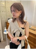 【LITA】レイヤーボブ　前下がりボブ　ミディアムボブ　◇奥村
