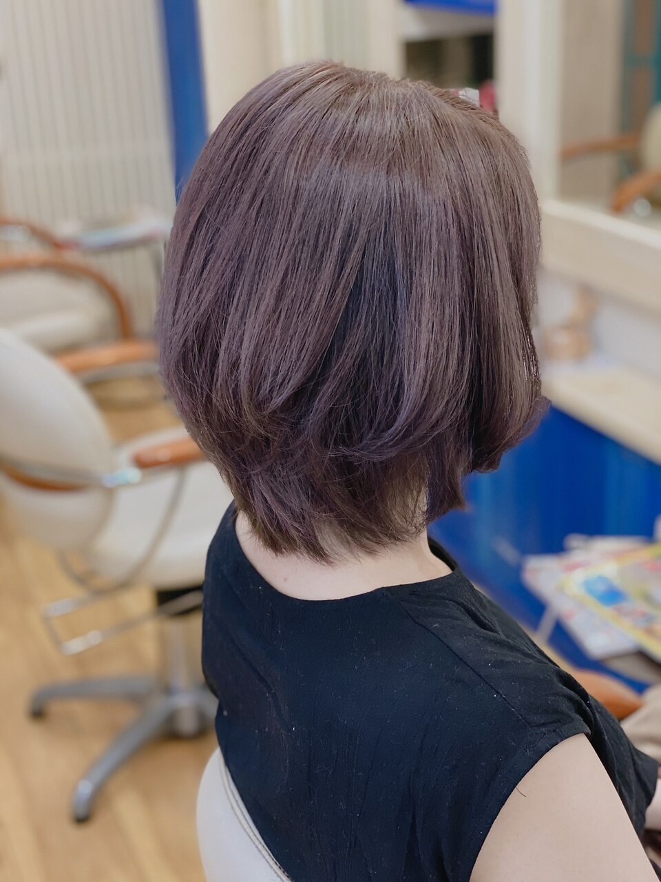 似合わせカット+シャンプーブロー] 4400円