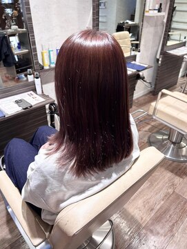 シェリッシュ ノース(Sheriche North) 伸ばしかけ◎赤系ラベンダーつやカラー