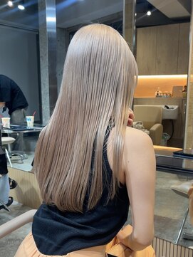 リムレスバイサンク 万代 新潟駅(LIMLESS by cinq) イヤリングカラーインナーカラーハイライトフェイスフレーミング