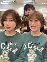 ビュー トウキョウ(VIEW TOKYO) お客様Before &after ショートヘア/大人ショート/ショートボブ