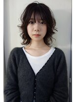 レコ 渋谷(LECO)&nbsp;レイヤーカットミディアムヘアウルフカット