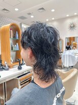 ピークアブー アヴェダ ギンザシックス(PEEK-A-BOO AVEDA GINZASIX) メンズウルフ/ウルフレイヤー/ウルフパーマ