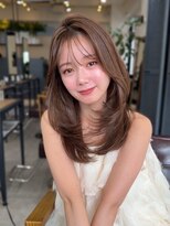 コート 表参道(Cote)&nbsp;美髪レイヤーカット／顔まわりレイヤー／ロングレイヤ 一/前髪