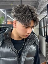 ニコ トウキョウ ロジック(nico TOKYO Logic)&nbsp;スキンフェードスパイキーショートパーマ短髪刈り上げ